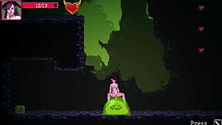 A succubus tempter in the world of sin, a gameplay of porn anime