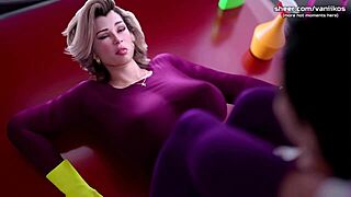3D animated game featuring stepson and stepmom's taboo relationship