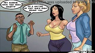 Cheating student gets caught in intense gangbang with teacher