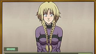 Cartoon witch hunter chases lazy tarts in steamy trial