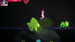 A succubus tempter in the world of sin, a gameplay of porn anime