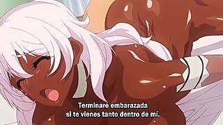 Anette-san, the seductive neighbor in liquid lunch hentai