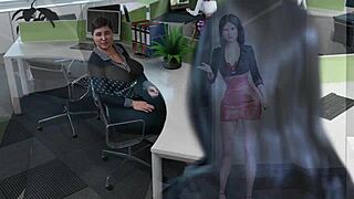 Double trouble in the form of black cock action in a 4 woman scene