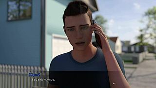 3D animated porn with a blonde beauty getting a deepthroat and a 3some