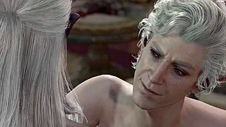 Gay fantasy adventure with monster sex in Baldur's Gate 3