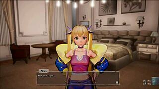 Anime game with hot and steamy creampie scenes