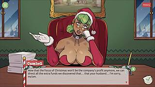 3D animated game featuring naughty elf and Santa's wife