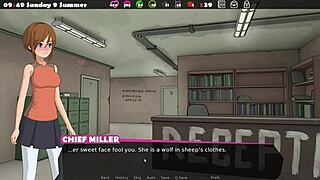 Police officer helps out the Fixer in this anime porn