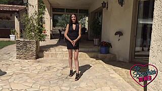 Young beauty enjoys new pleasures with double penetration