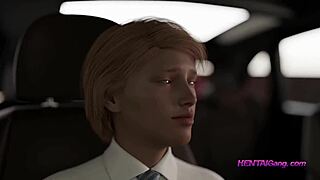 3D animated hentai featuring a stepson's forbidden desires