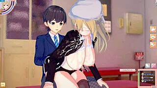 3D animated tits and ass bouncing in erotic game