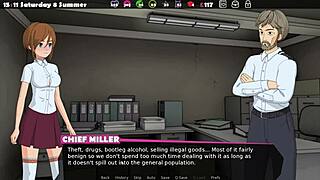 Police officer helps out the Fixer in this anime porn