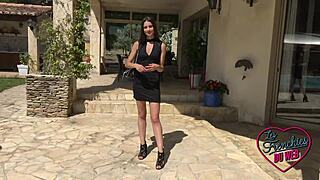 Young beauty enjoys new pleasures with double penetration