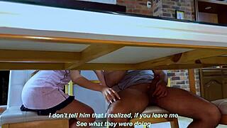 Bodybuilder gets caught fucking his girlfriend's cute sister