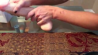 Satisfy your g-spot cravings with our big silicone dildo