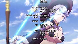 Sensual women in bikinis in hot scenes in anime and manga
