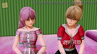 Visual novel and walkthrough of Harem Hotel 62
