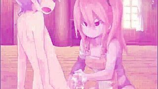 Oran: erotic anime with a focus on hands and mouth