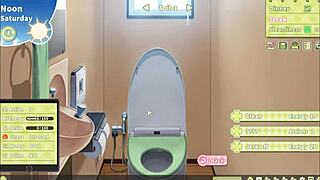 Harem of sexy teens in Summer Clover hentai game