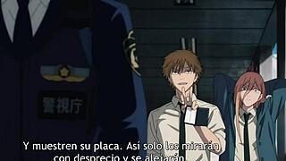 Action packed anime with supernatural elements and hot natural tits