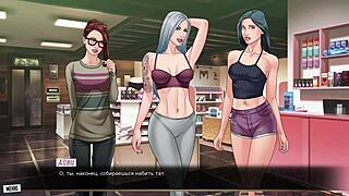 Black and red string part 28: A cartoon porn video