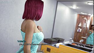 3D hentai game featuring big cock and creampie action