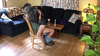 Young neighbor satisfies MILF in nylons and heels