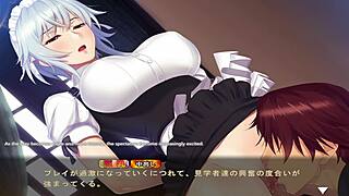 H-game with a Japanese maid
