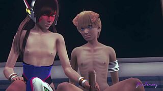 Gay animation featuring d VA and best yaoi sex scenes