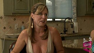 Kinky Jodi West in a wild interracial and lesbian encounter