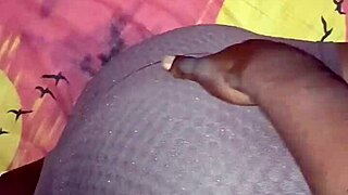 Big-boobed homemade video with a big clit surprise