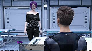 3D animated movie with mature content: Stranded in Space 78 with an emo girl