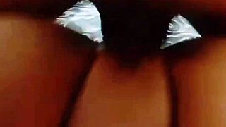 Close-up shots of a submissive hentai girl's tight pussy