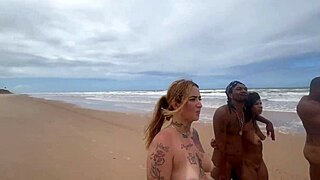 I went to a nude beach in the bay to have sex with cocks