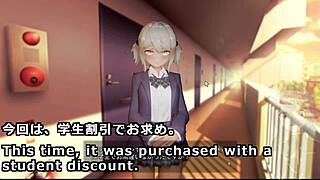 Experience erotic massage with machine translated subtitles in Room 404