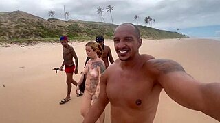 I went to a nude beach in the bay to have sex with cocks