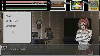 Lustful spirit hunt in Ryona hentai game with anime erotica