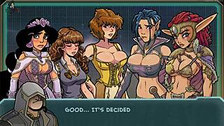 Akabur's star channel presents: Big tits Princess in a sexy scene