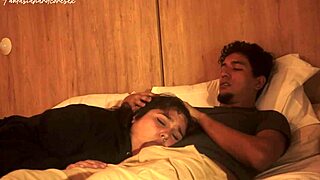 My step-sister nearly gets caught while giving me deepthroat