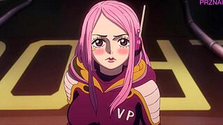 Bonney's fan service in One Piece: Edw Chainsaw Man Himeno hentai