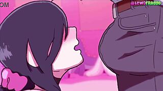 Princess Lewdfroggo's wild and raunchy scene with her girlfriend