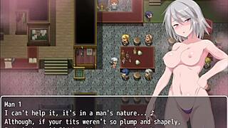 Outdoor anime game with humiliation and exhibition elements - Grace in Labyrinth Town Part 1