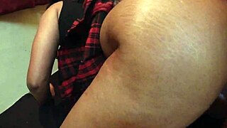 Beautiful Malay girl gets big cock in doggy style from step uncle