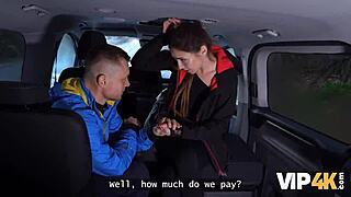 A European girl watches her boyfriend fuck another girl