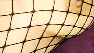 All holes stretched in rough and kinky sex scene in stockings