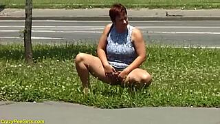 Golden shower with a hot Hungarian MILF is a European fetish