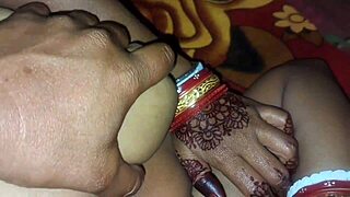 Married Indian beauty gets her ass licked and fucked in doggy style