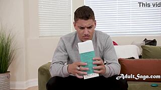 Victor's curious fingers meet Addison's remote control vibrator