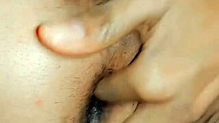 Close up and personal look at anal finger play and piss drinking with a cougar and a sissy
