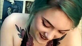 Beautiful woman likes to tease her friend’s cock